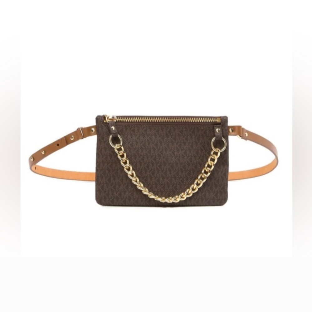Michael Kors Brown Crossbody Bag Chic and Versatile - Picture 8 of 9